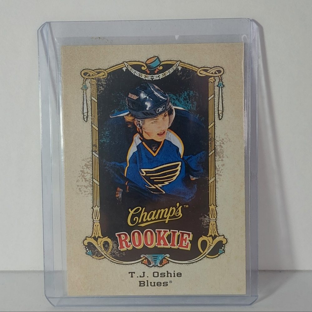 T.J. Oshie Champs Upper Deck 2008/09 *Rookie Card* St. Louis Blues